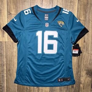 NWT Jacksonville Jaguars Trevor Lawrence Nike NFL Football Jersey Women's L $120